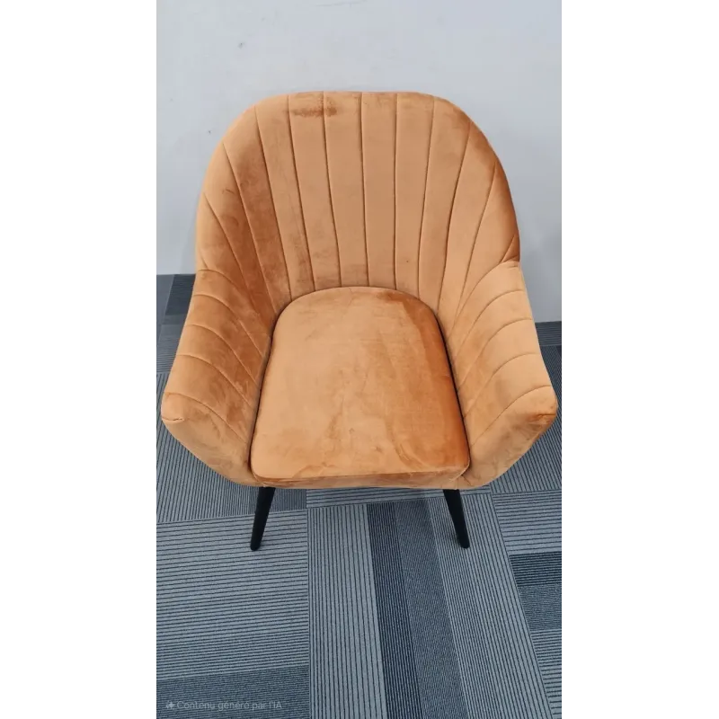 FAUTEUIL VELOURS