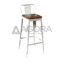Tabouret Cook Avec Dossier