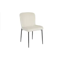 Chaise Velour Cotelé