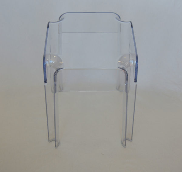 Tabouret transparent