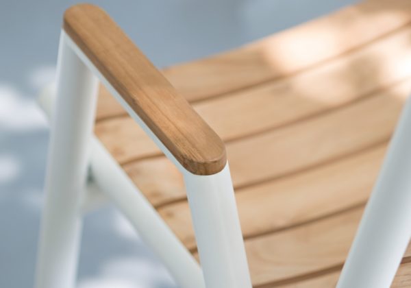 Fauteuil teck PILOTIS – Image 2