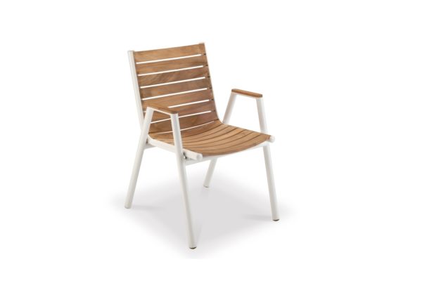 Fauteuil teck PILOTIS