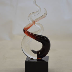 Sculpture en verre