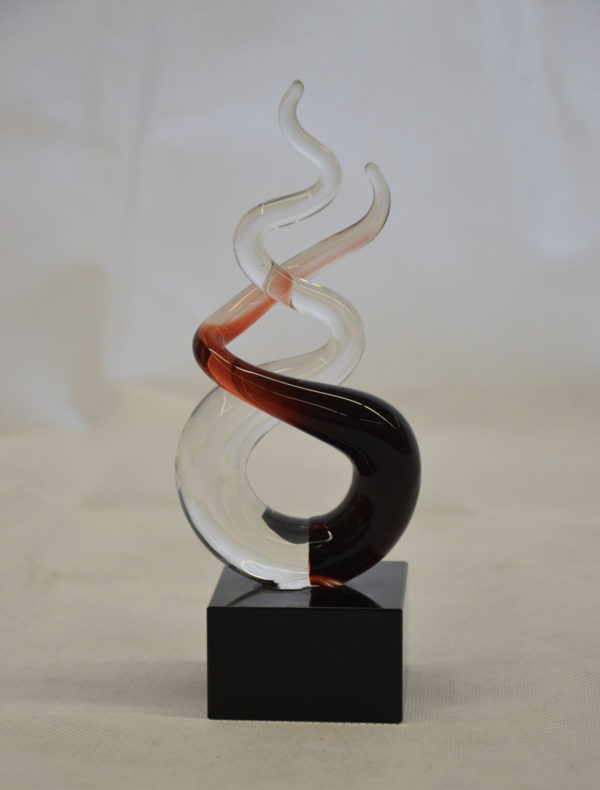 Sculpture en verre