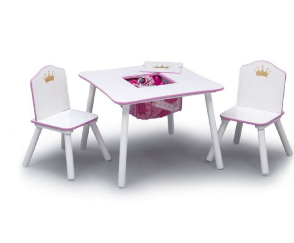 TABLE RANGEMENT ET CHAISES ENFANTS