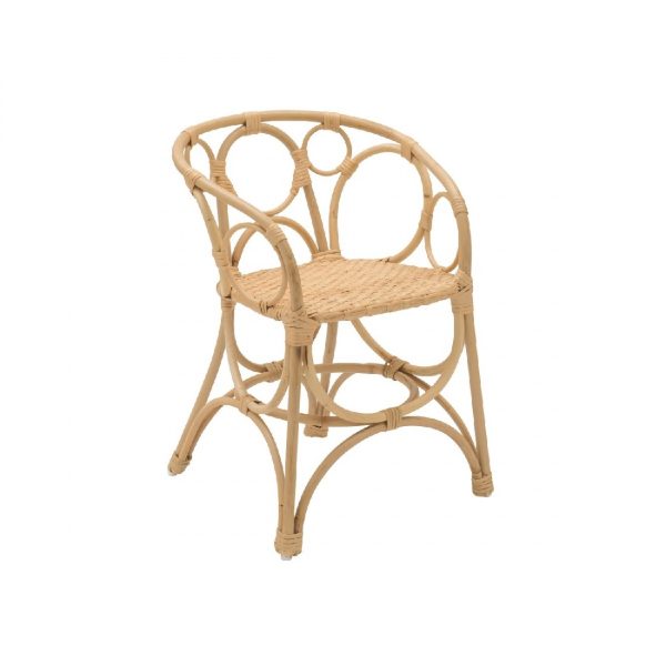 Fauteuil rotin enfant Gingko Bulles – Image 2